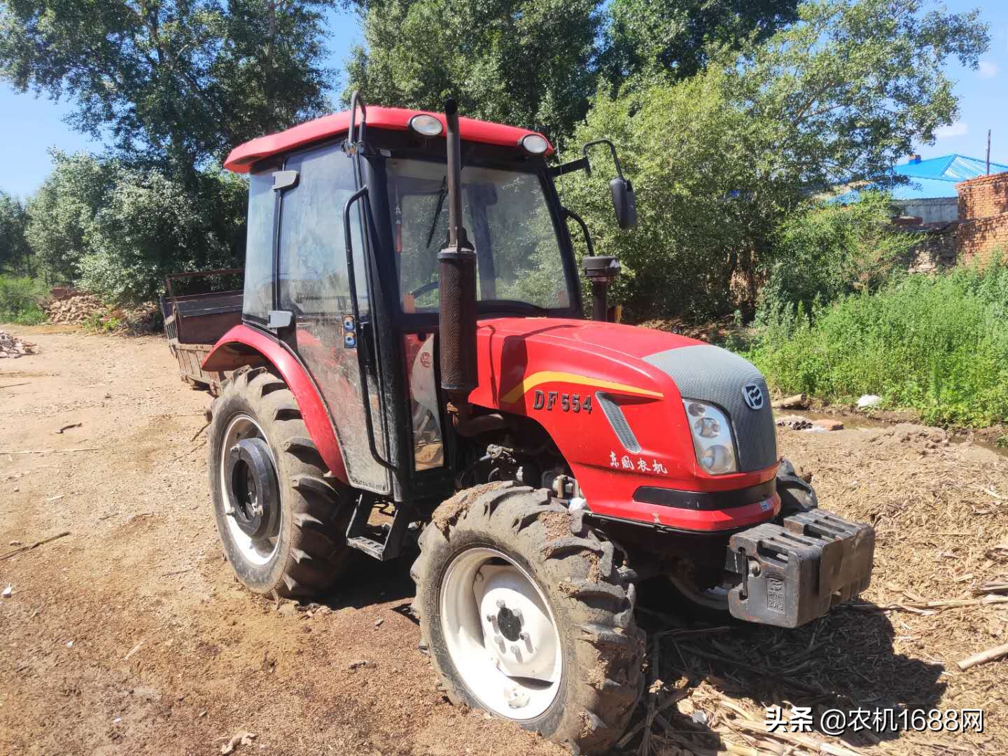 东风554G3拖拉机工作850小时用车感受以及给厂家的五点建议