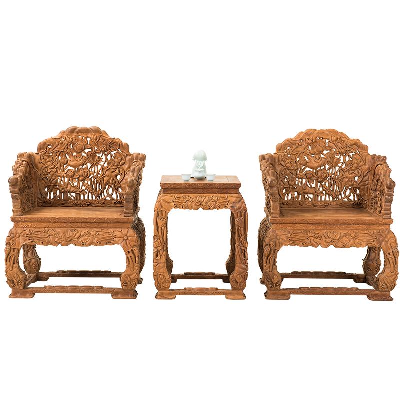 金丝楠木家具6件套价位,金丝楠木家具的风水讲究