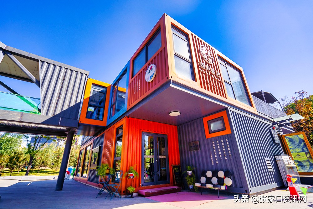 张家口新开的主题公园,张家口大好河山景观区夜景