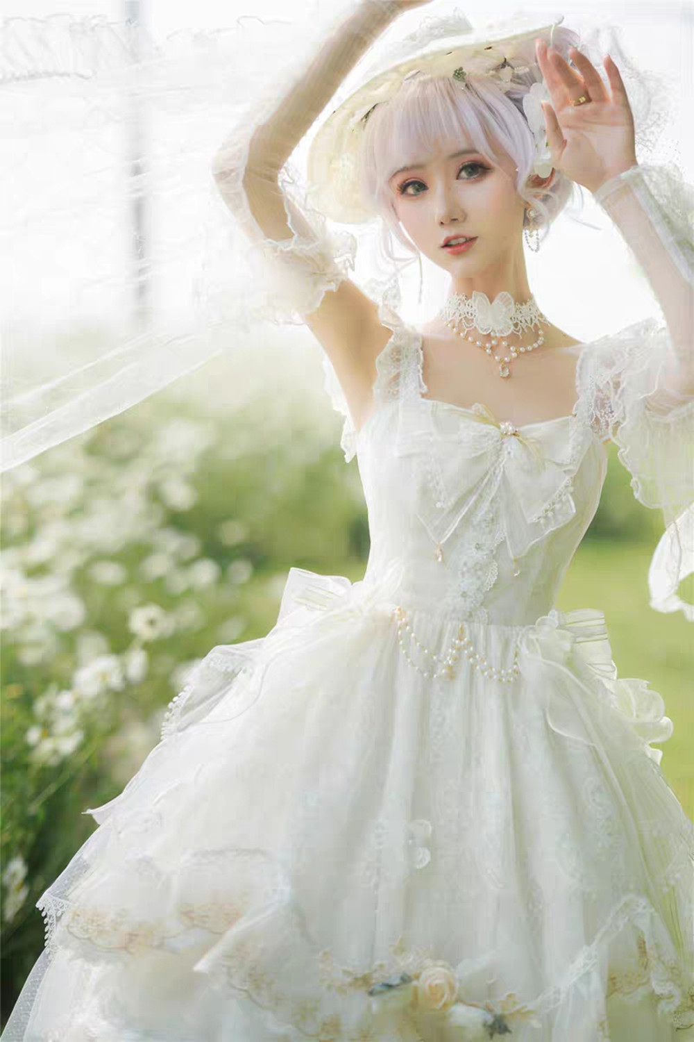 洛丽塔裙神仙搭配,适合结婚穿的洛丽塔裙
