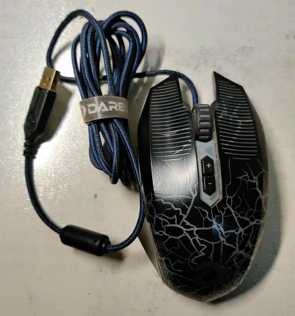 达尔优六代鼠标,达尔优鼠标维修