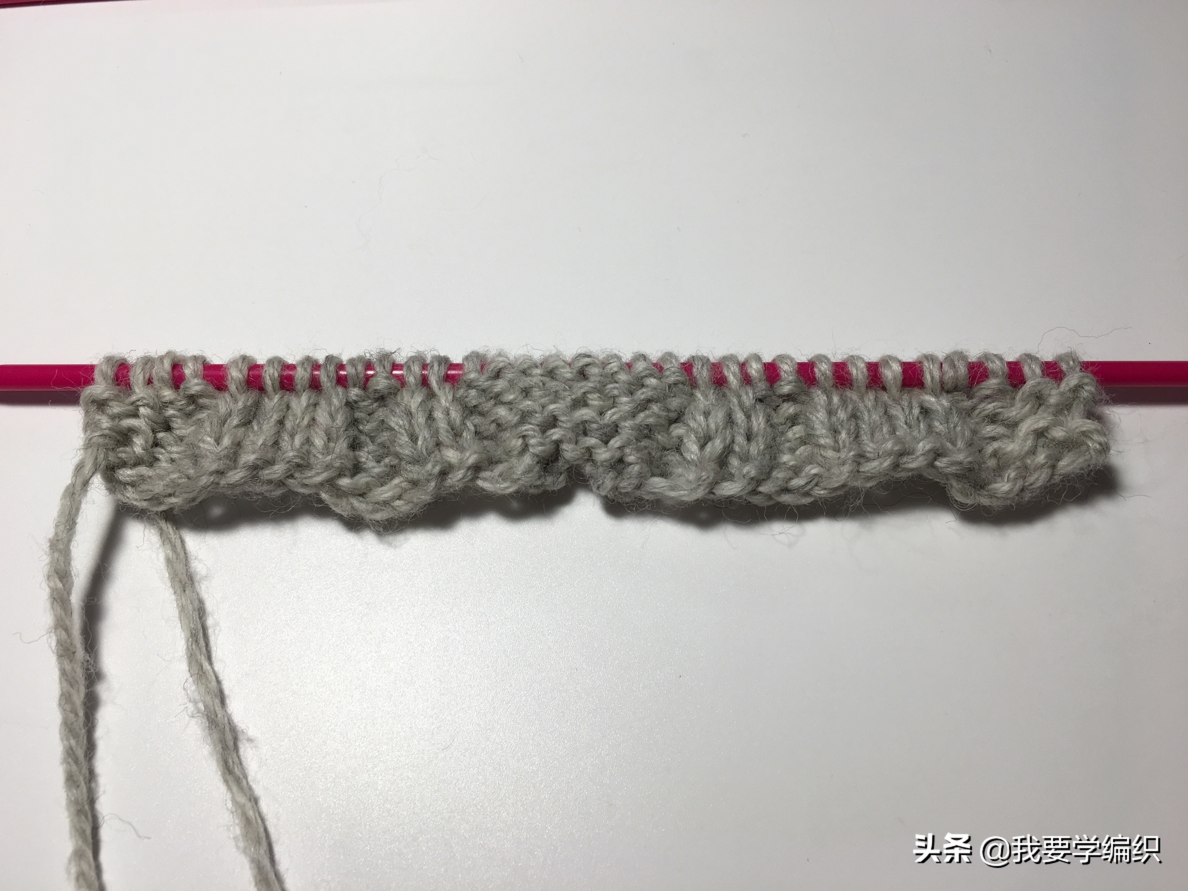 双扭麻花围巾教程,经典麻花围巾教程