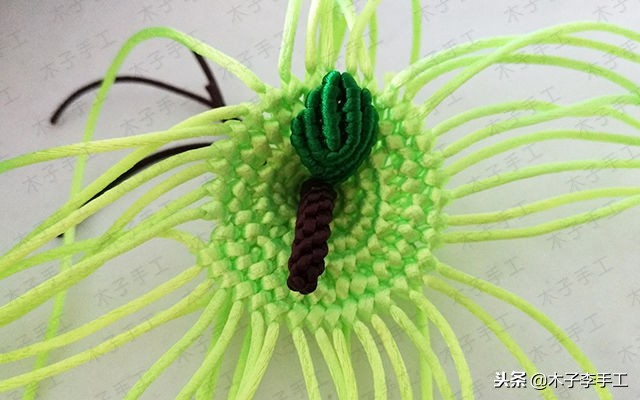 立体苹果的编织方法,小苹果的手工编法教程