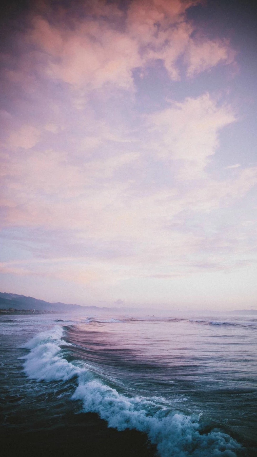 壮阔高山大海高清手机壁纸,大海沙滩超美风景8k高清手机壁纸