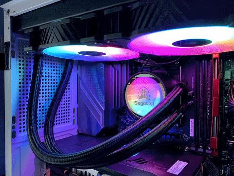 可以装240水冷的小机箱,一般什么配置电脑用水冷机箱