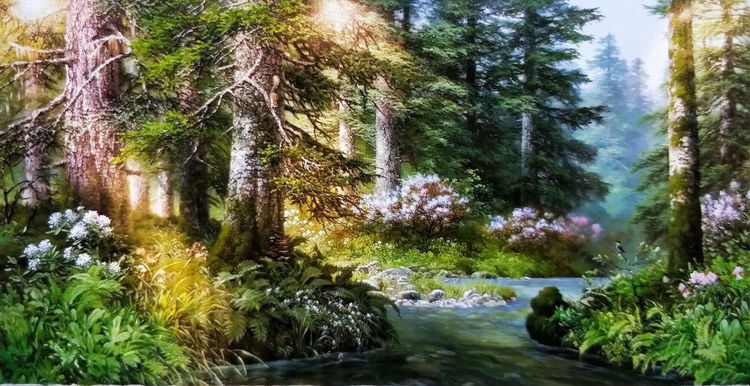 中国小幅油画作品大展作品集,三峡丹青油画作品