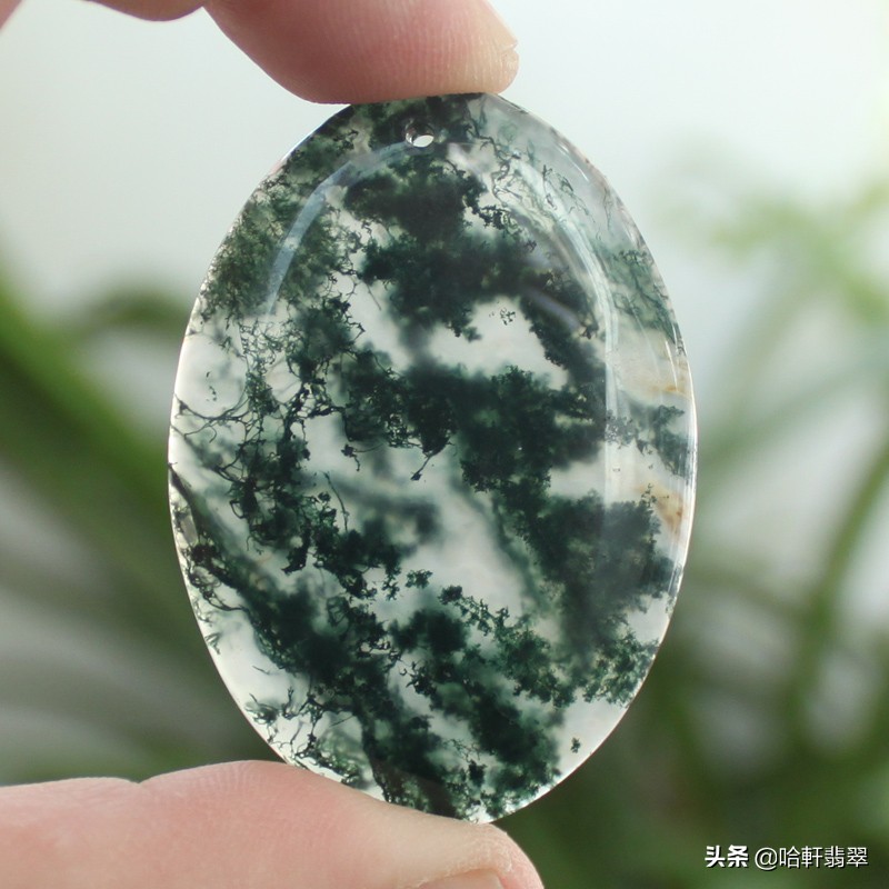 飘花翡翠和水草玛瑙的区别,飘花水草玛瑙值钱吗