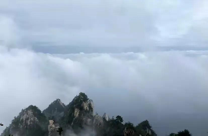 平顶山尧山有什么景点,尧山镇风景