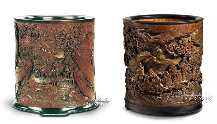 笔筒略谈｜猛虎文化