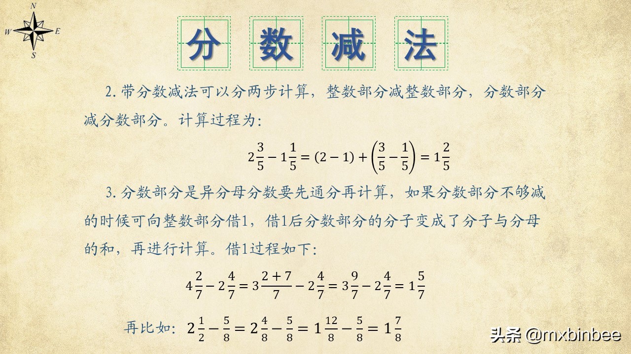 分数四则混合运算的知识整理,小学数学分数混合运算专题讲解