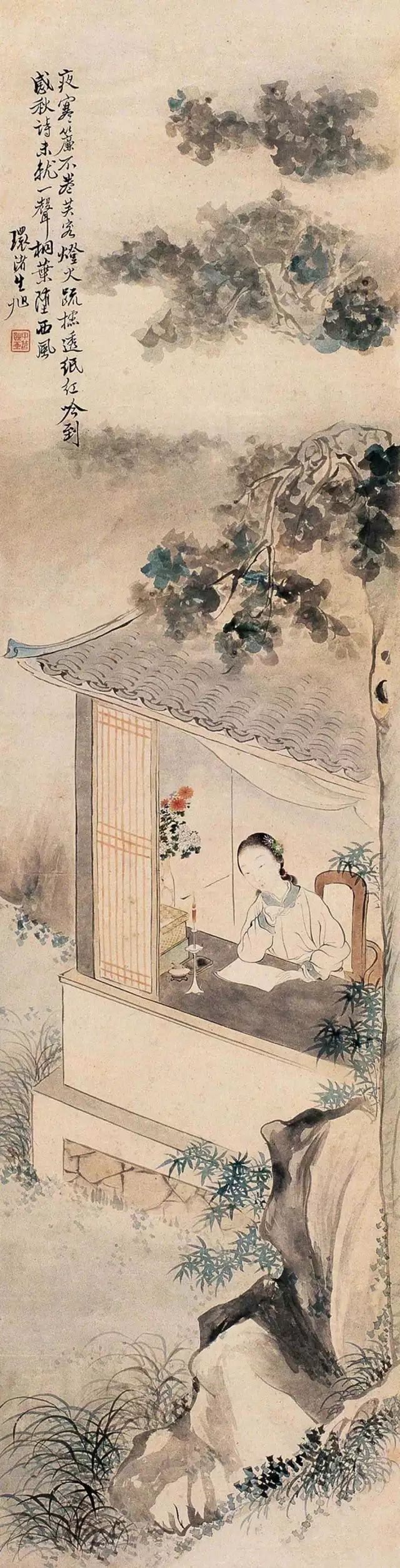 能懂他的，只有画中这些美人儿