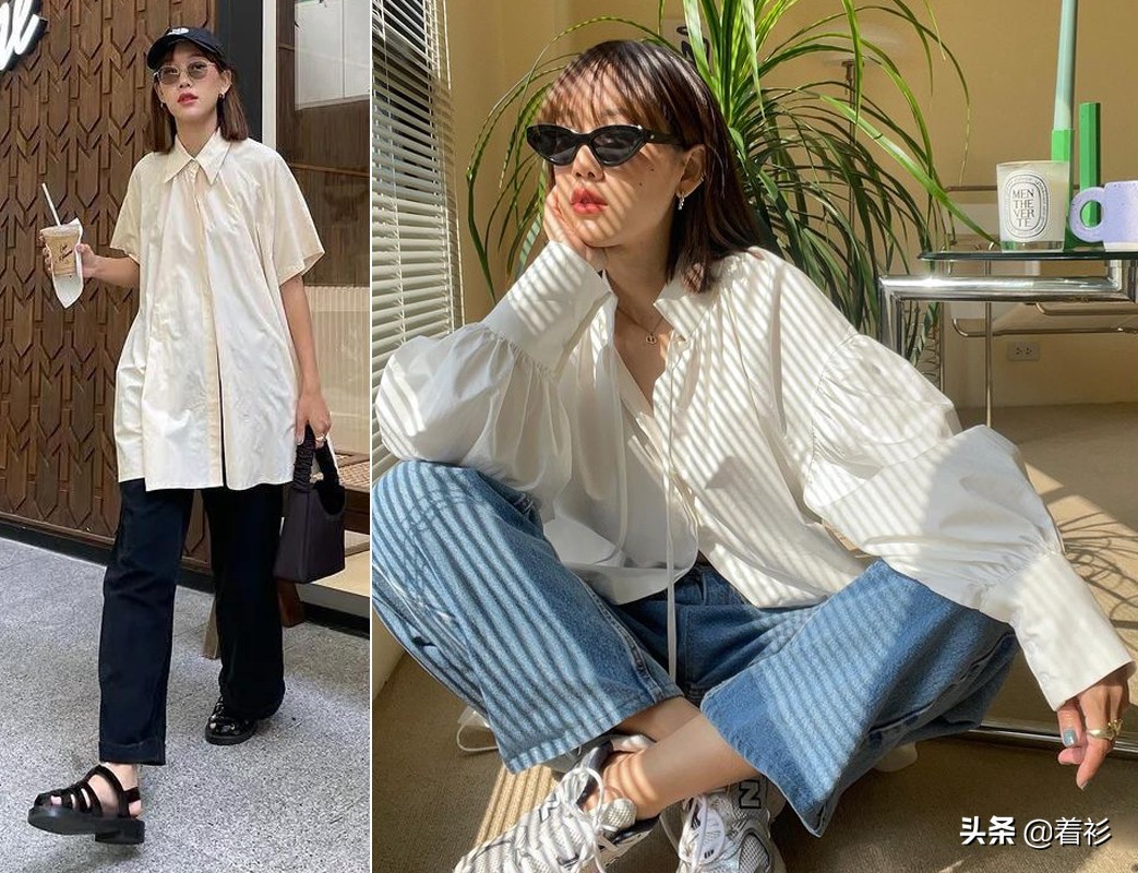 夏日清新穿搭泰国时尚博主,泰国风格穿搭