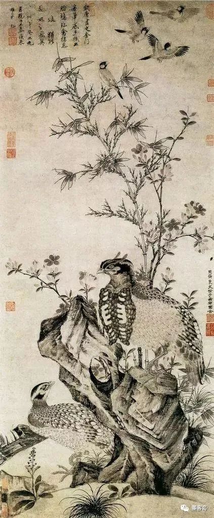 当代画墨竹大师的画,墨竹图绘画欣赏