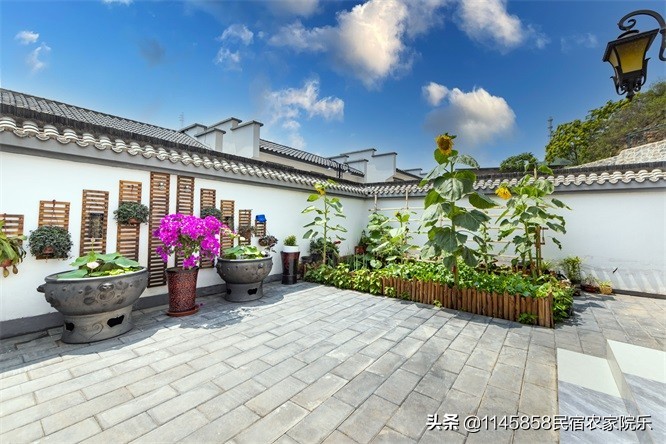 门头沟四合院民宿设计案例,北京清山堂度假别墅团购