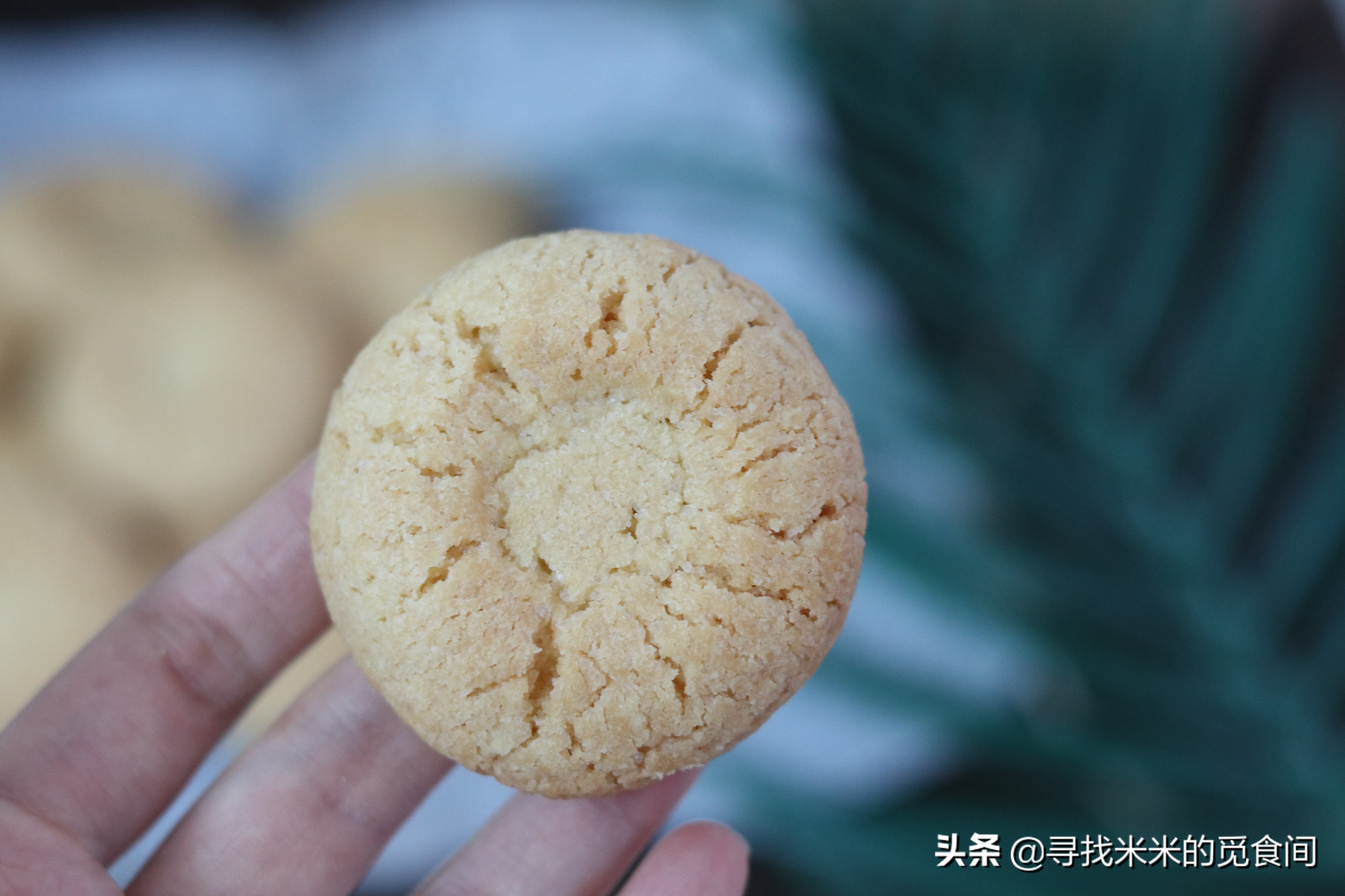 喜欢桃酥的氨水味道,桃酥的家庭做法香酥可口简单易学