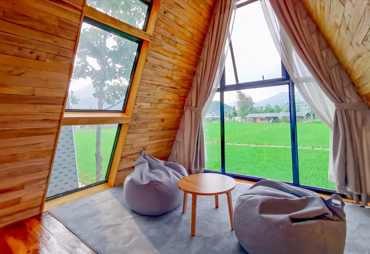 最漂亮的木屋民宿,民宿野奢风格图片