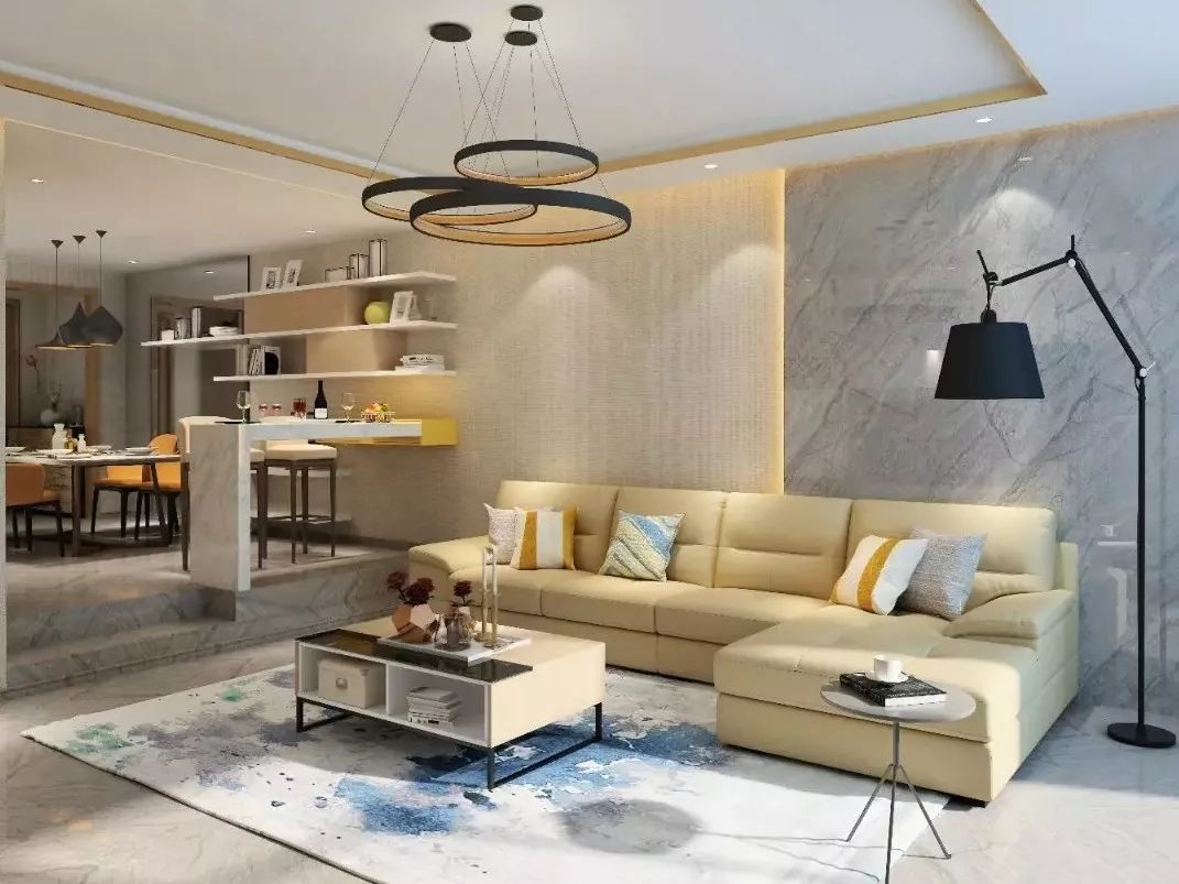 农村的客厅太大了怎么摆放家具,客厅家具摆放位置