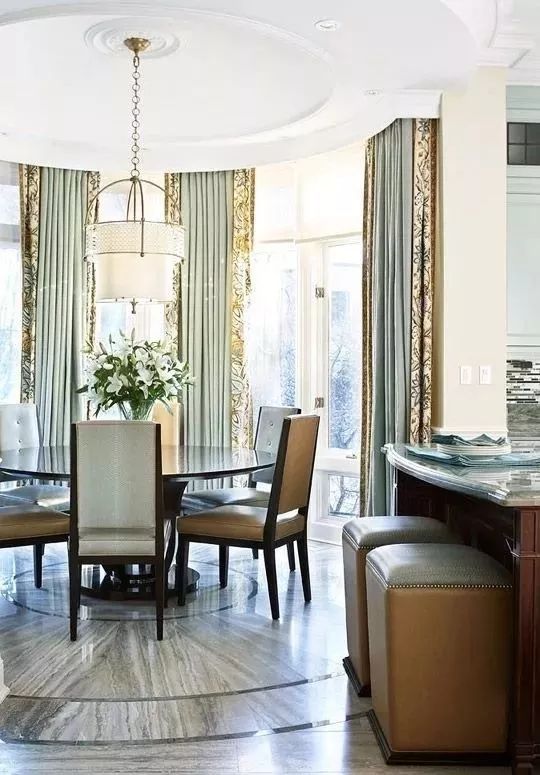 别墅窗帘最新款,100款窗帘效果图