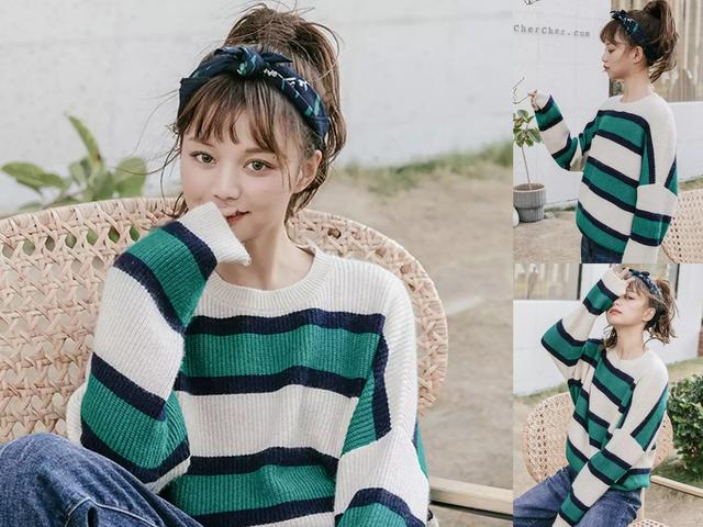 高马尾尾部怎么烫好看,中长发马尾波浪烫图片