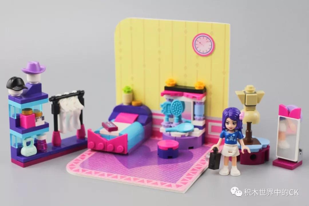 家里有小公主的来看看啦启蒙4101卧室套装“四朵金花”的房间