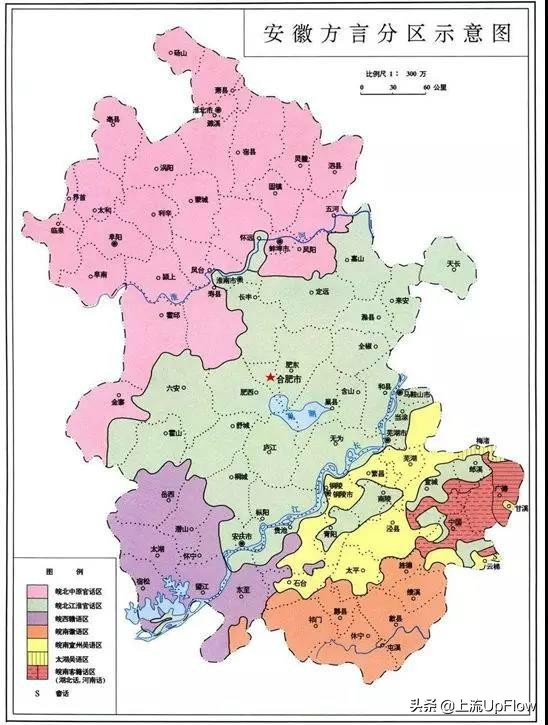 为什么安徽看上去像三个地方,安徽为什么分为三个地域
