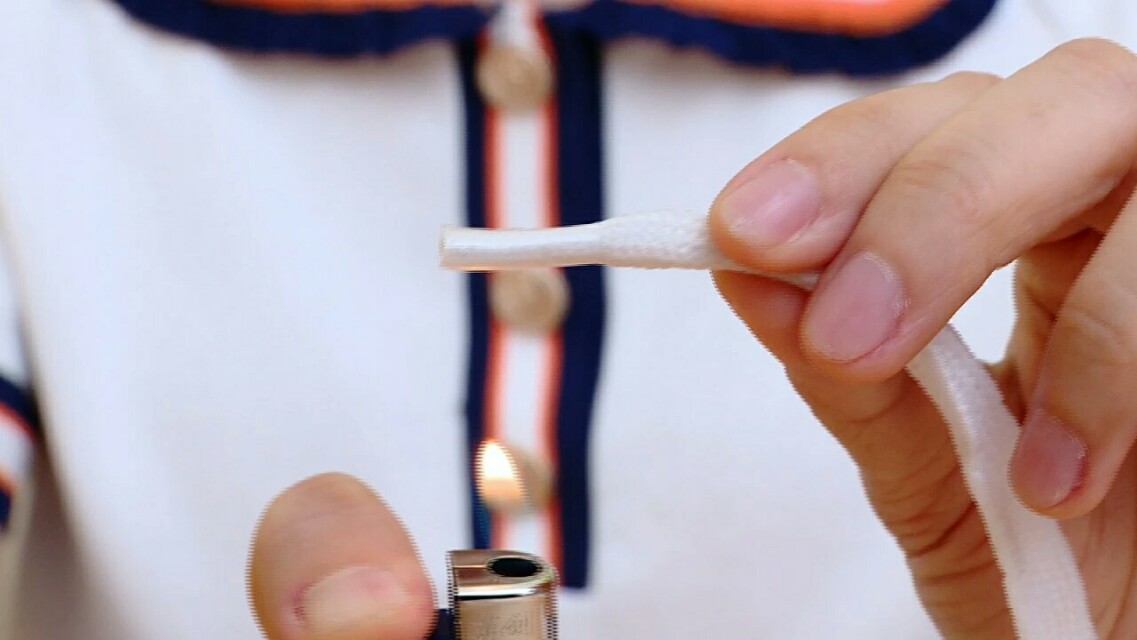 鞋带胶头怎么修,鞋带头散开了怎么办