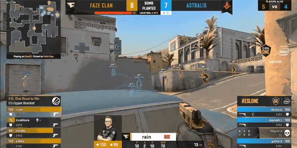 fazevsmouz现在比分,faze对阵a队