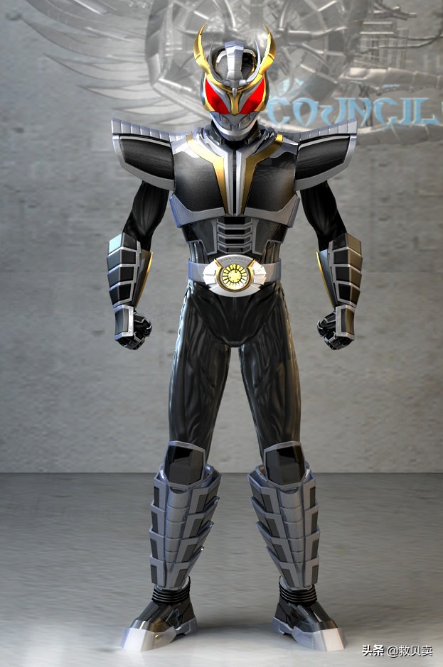 假面骑士集合四大主角的最终形态,假面骑士甲斗全骑士形态变身