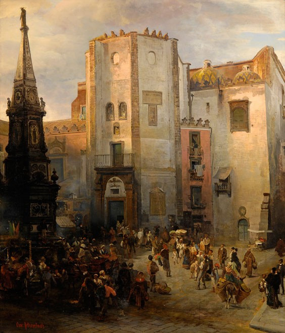 德国油画作品大图,德国艺术油画欣赏