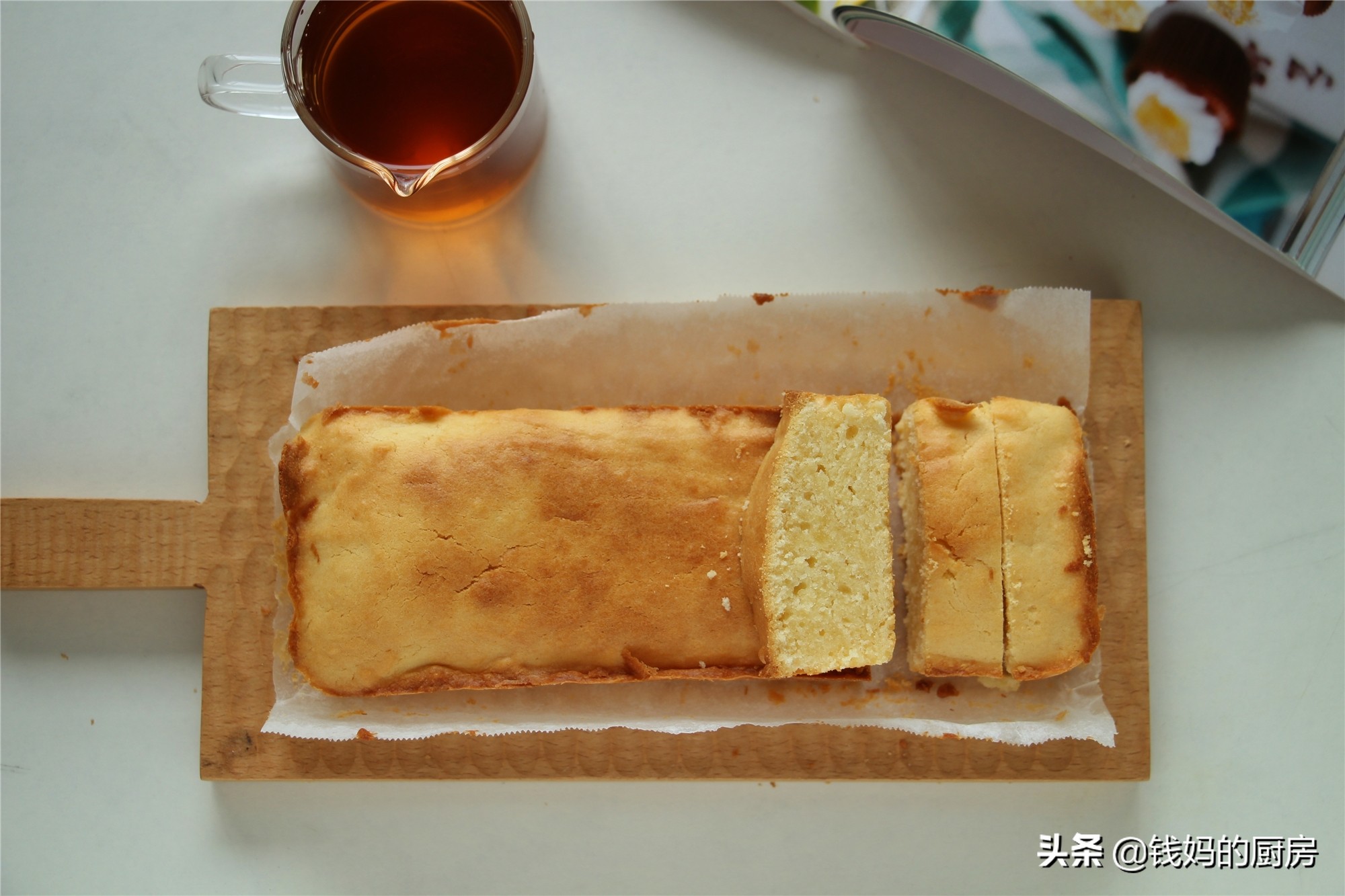 磅蛋糕无黄油教程,不用泡打粉和糖粉的磅蛋糕