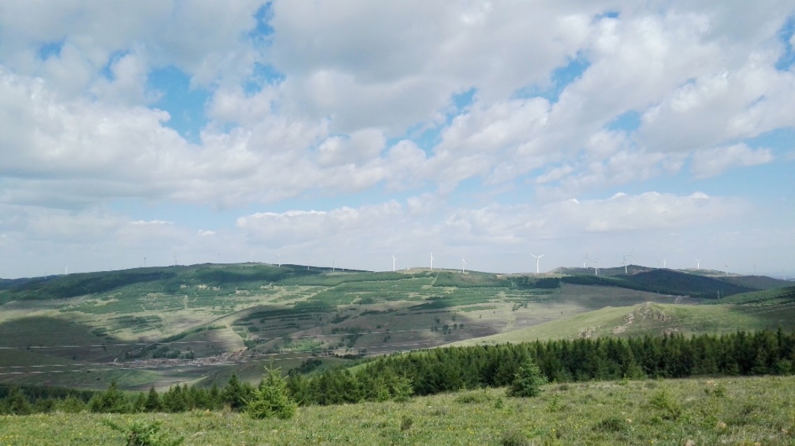 中国的66号公路张北草原天路图片,张北天路被誉为国内66号公路