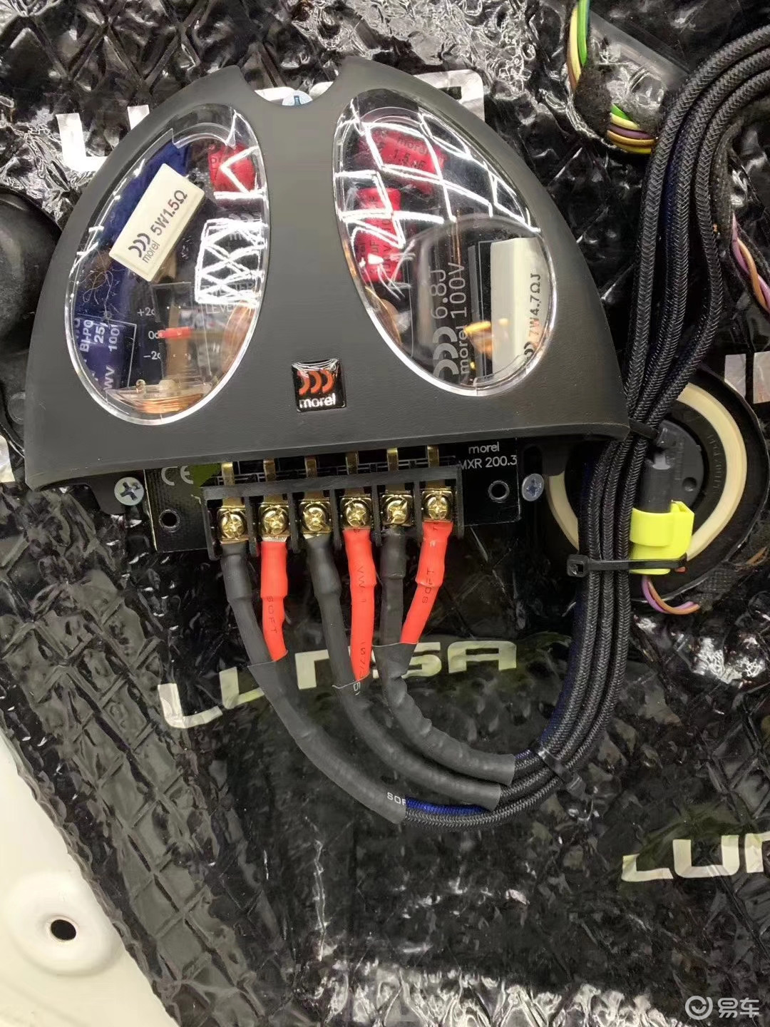 北京高尔夫改装音响喇叭,高尔夫7改装劲浪喇叭