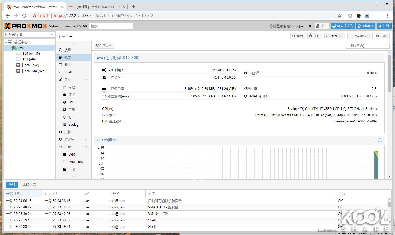 intelnuc开箱,allinone处理器