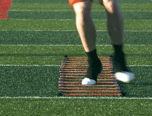 少儿体适能绳梯的十种玩法,篮球绳梯训练10种方法