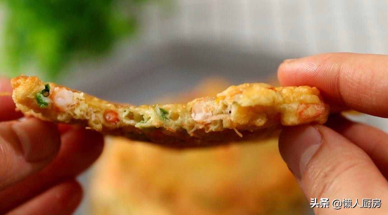 不加水煮的虾怎么做好吃,怎样做虾饼又脆又好吃