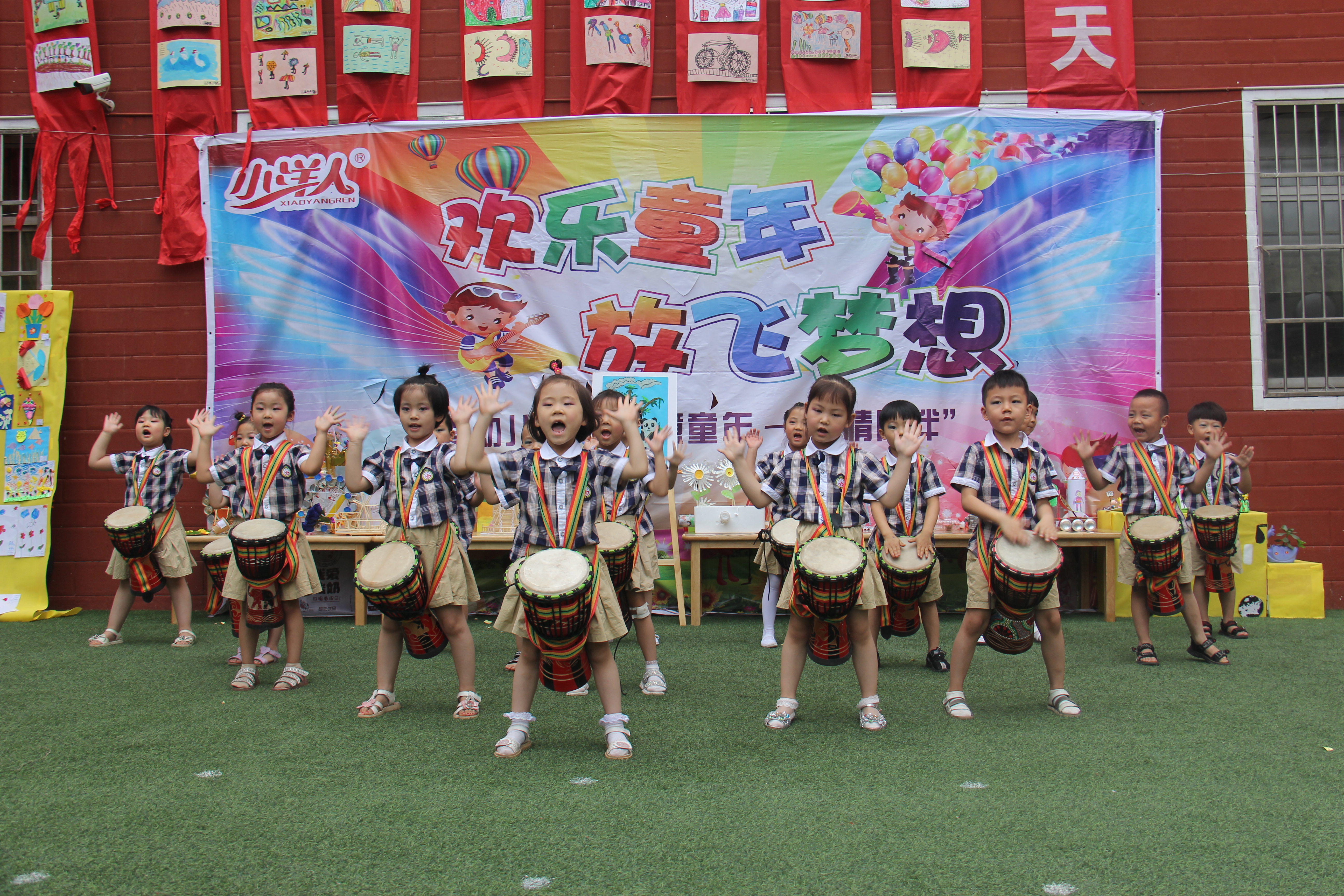 这是石家庄哪家幼儿园?六一活动太壮观啦!