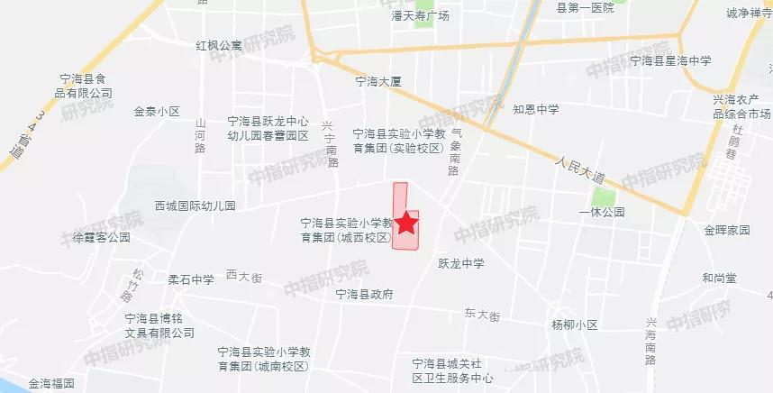 近十年来宁波宁海老城首宗破万宅地!周边房价奔2万
