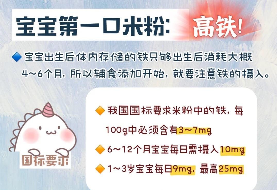 六月龄宝宝第一口米粉推荐,宝宝第一次吃米粉选什么口味的