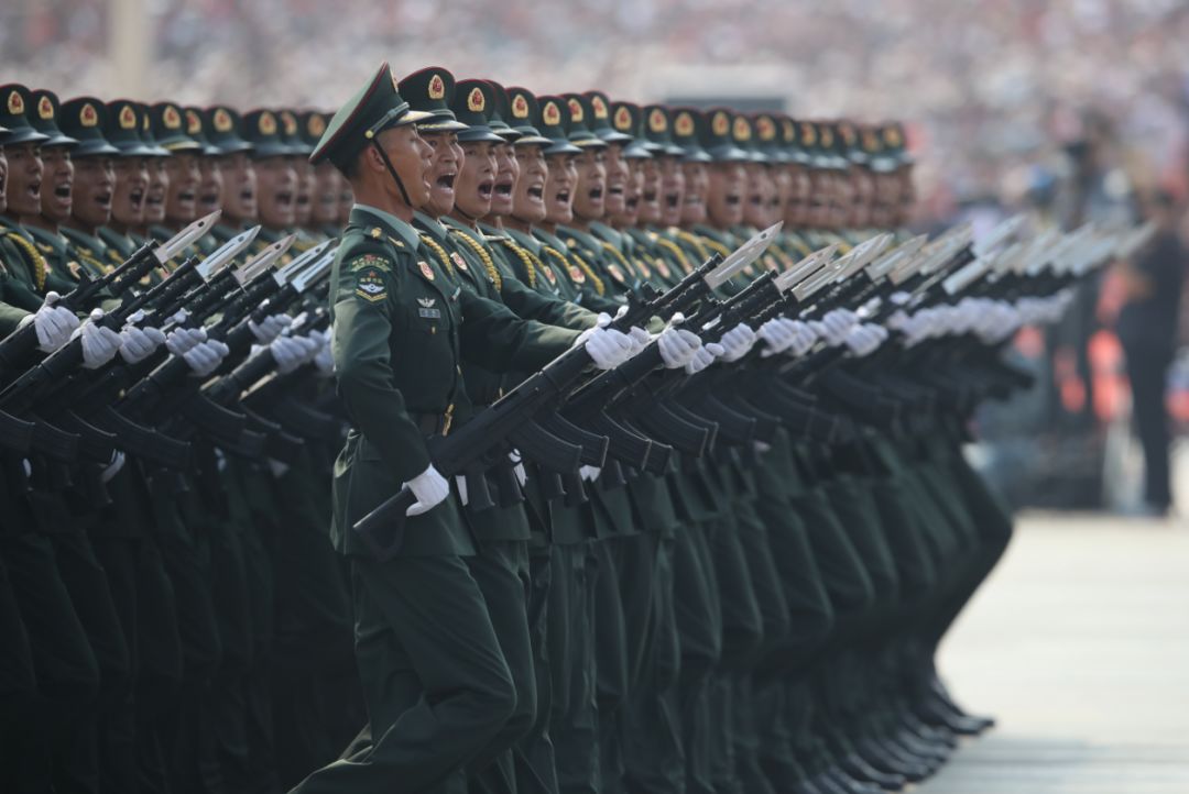 国庆阅兵震撼画面素材,国庆阅兵的变化