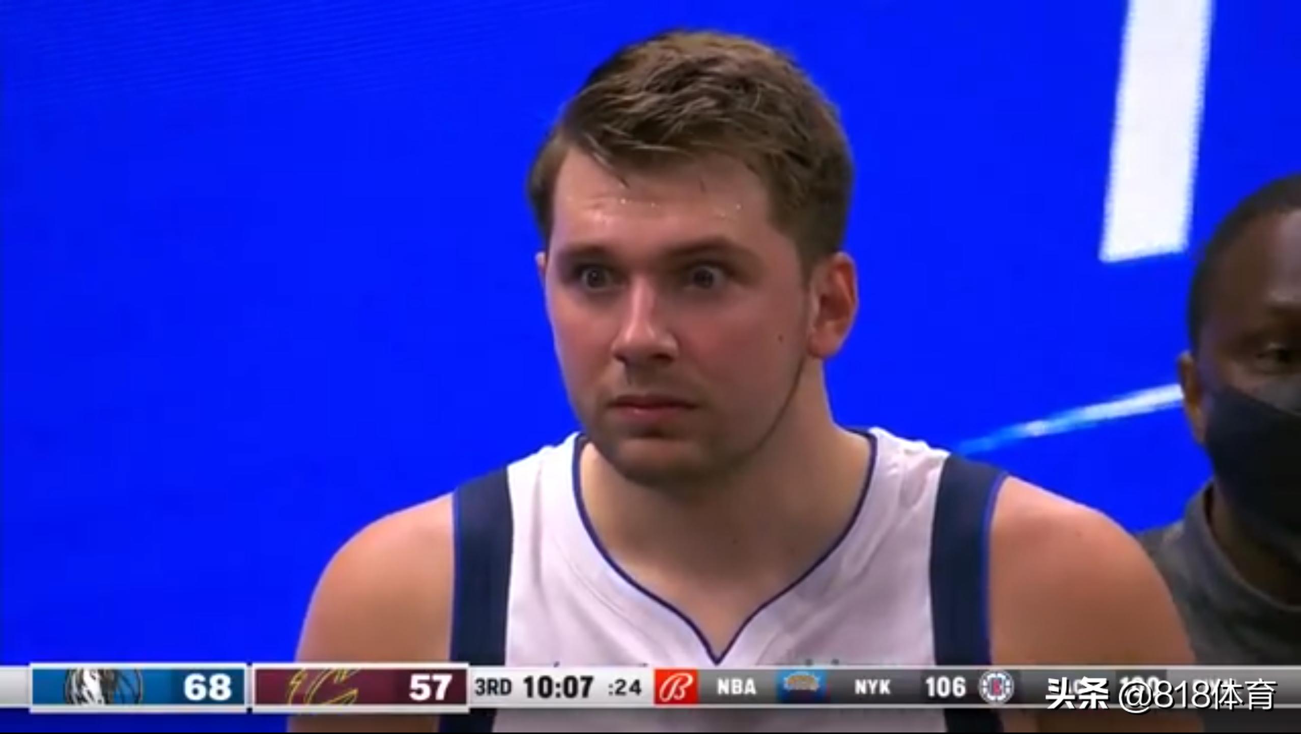 东契奇被犯规和詹姆斯被犯规,塞克斯顿和东契奇