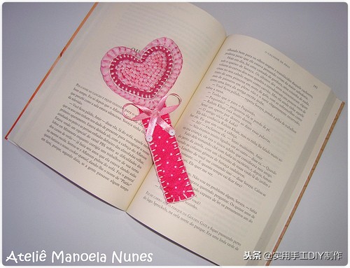 diy蝴蝶结书签,不织布书签制作教程