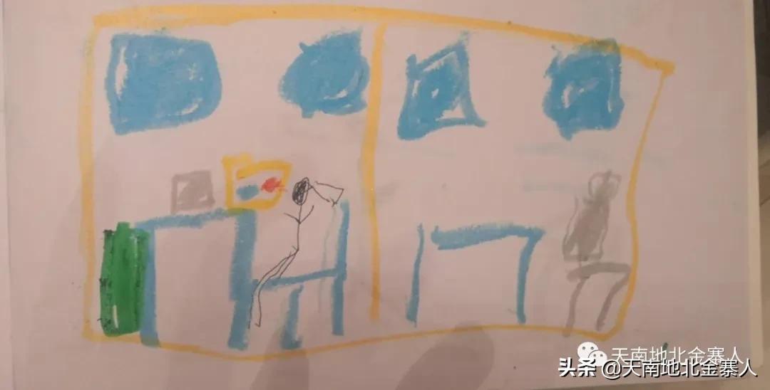 画一幅火神山和雷神山的画,送给医护人员的画儿童