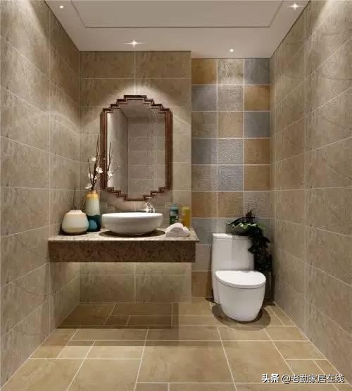 卫生间墙面地面美缝不同色好看吗,厨房卫生间适合美缝还是环氧彩砂