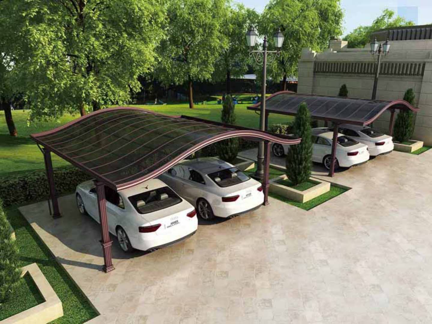 车棚怎么搭建即便宜又方便,搭建车棚样式