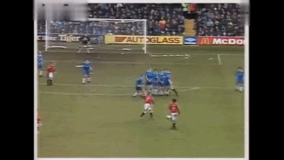 贝克汉姆永远的贝氏弧线,当贝克汉姆