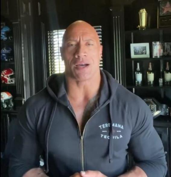 巨石强森夫妇确诊,巨石强森被感染