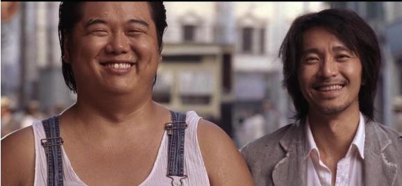 周星驰功夫吊威亚,周星驰吊威亚的镜头