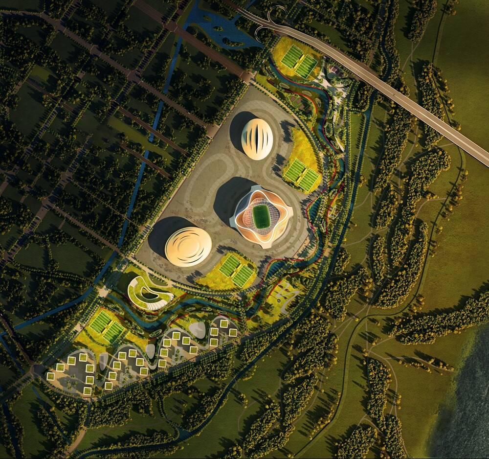 黄河体育中心足球运动场,济南黄河体育中心投资多少