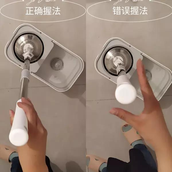 懒人家用旋转拖把自动甩水,甩水拖把旋转家用带桶加厚佳帮手