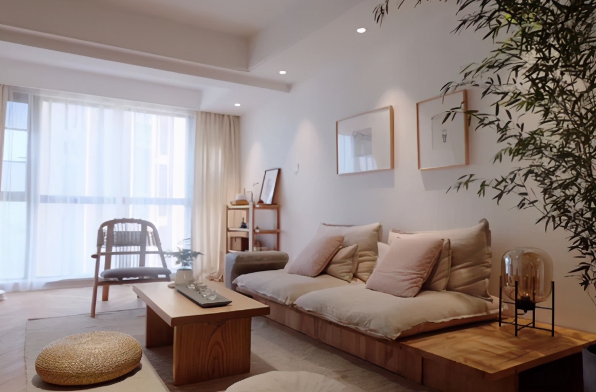 客厅无阳台装修毛坯房,无阳台客厅装修小户型